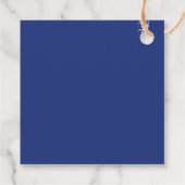 Speciaal Afstuderen van de Royal Blue Graduation C Bedankjes Labels (Achterkant)