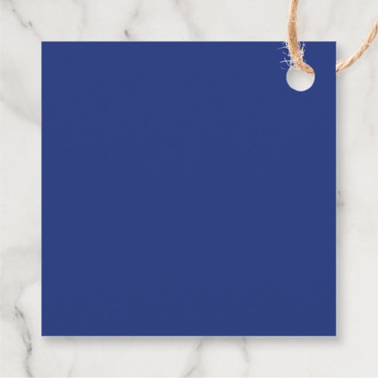Speciaal Afstuderen van de Royal Blue Graduation C Bedankjes Labels (Achterkant)