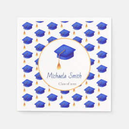 Speciaal Afstuderen van de Royal Blue Graduation C Servet