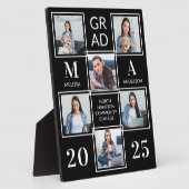 Speciaal Afstuderen zwart fotocollage pl Fotoplaat (Zijkant)