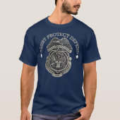 Speciaal Agent 31D van het Leger Strafonderzoek T-shirt (Voorkant)