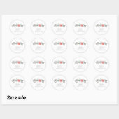 Speciaal agent voor onroerend goed ronde sticker (Vel)