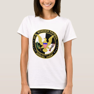 Speciaal agent voor patrouilles aan de grens van d t-shirt