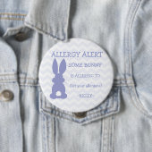 Speciaal alarm voor paasvoeding ronde button 4,0 cm (In situ)