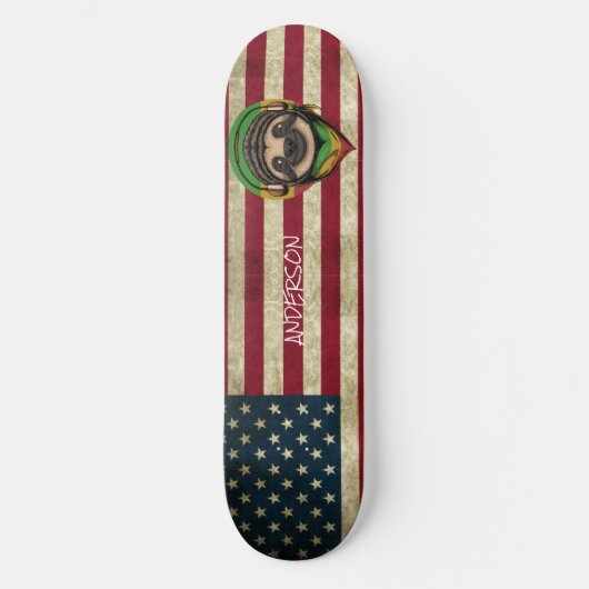 Speciaal Amerikaans klusje Persoonlijk Skateboard (Voorkant)