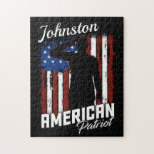 Speciaal Amerikaans Patriot Soldaat Vlag