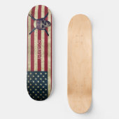Speciaal Amerikaans Piraat met zwaarden Persoonlijk Skateboard (Voorkant)