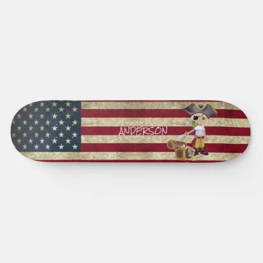 Speciaal Amerikaans skateboard van Pirate BOY (Horizontaal)