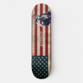 Speciaal Amerikaans Skeleton Pirate Skateboard (Voorkant)
