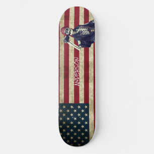 Speciaal Amerikaans Skeleton Pirate Skateboard