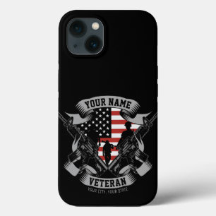 Speciaal Amerikaans Veteraan Proud Vet Vlag Vereni Case-Mate iPhone Case