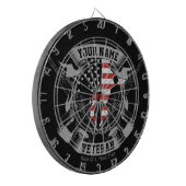 Speciaal Amerikaans Veteraan Proud Vet Vlag Vereni Dartbord (Voorkant Links)