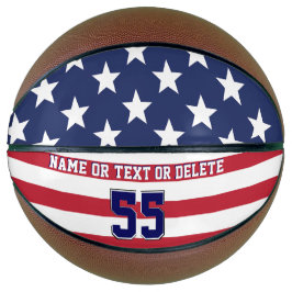 Speciaal Amerikaans vlagBasketball, patriottisch Basketbal