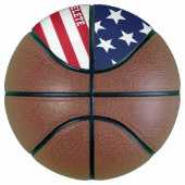 Speciaal Amerikaans vlagBasketball, patriottisch Basketbal (Rechts)