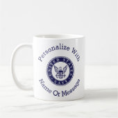 Speciaal Amerikaanse marine Emblem Koffiemok (Links)