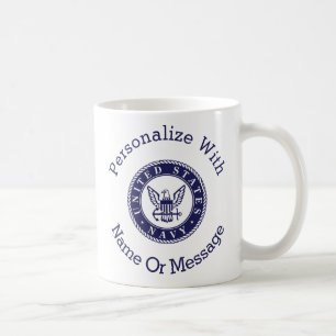 Speciaal Amerikaanse marine Emblem Koffiemok