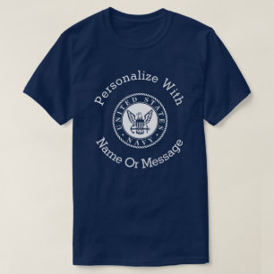 Speciaal Amerikaanse marine Emblem T-shirt