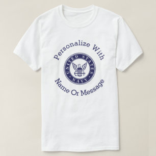 Speciaal Amerikaanse marine Emblem T-shirt