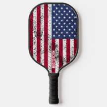 Speciaal Amerikaanse vlag Pickleball Paddle