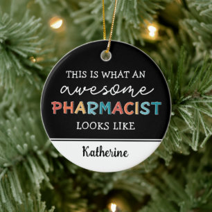 Speciaal apotheker Funny Geweldige apotheker Keramisch Ornament