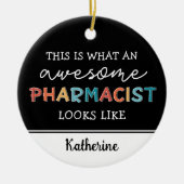 Speciaal apotheker Funny Geweldige apotheker Keramisch Ornament (Voorkant)
