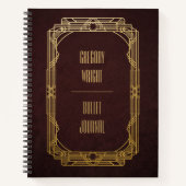 Speciaal Art Deco Bullet Journal Notitieboek (Voorkant)
