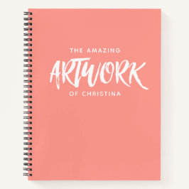 Speciaal artiest Sketchbook Coral Notitieboek