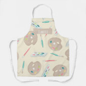 Speciaal artistiek Schort met kunstartikelen (Voorkant)