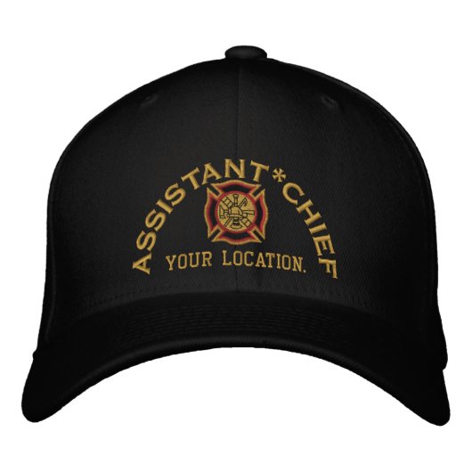 Speciaal assistent Chief Custom Pet Embroidery (Voorkant)