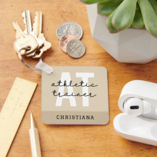 Speciaal Athletic Trainer AT Sleutelhanger
