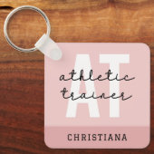 Speciaal Athletic Trainer AT Sleutelhanger (Voorkant)