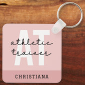 Speciaal Athletic Trainer AT Sleutelhanger (Achterkant)