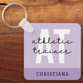 Speciaal Athletic Trainer AT Sleutelhanger (Voorkant)
