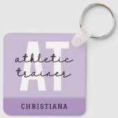 Speciaal Athletic Trainer AT Sleutelhanger (Achterkant)