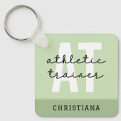 Speciaal Athletic Trainer AT Sleutelhanger (Voorkant)