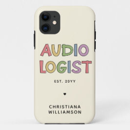 Speciaal audioloog Audiology Afstuderen Gift Case-Mate iPhone Case