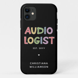 Speciaal audioloog Audiology Afstuderen Gift Case-Mate iPhone Case