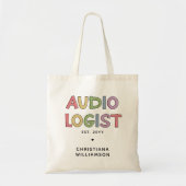 Speciaal audioloog Audiology Afstuderen Gift Tote Bag (Voorkant)