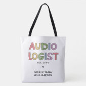 Speciaal audioloog Audiology Afstuderen Gift Tote Bag (Voorkant)
