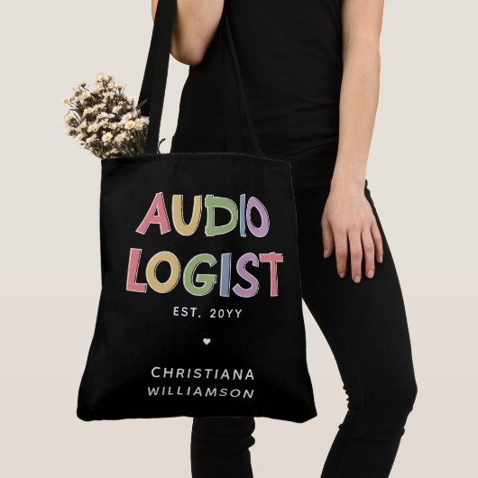 Speciaal audioloog Audiology Afstuderen Gift Tote Bag (Dichtbij)