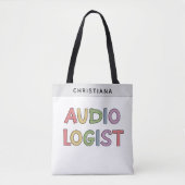 Speciaal audioloog Audiology Afstuderen Gift Tote Bag (Voorkant)