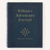 Speciaal  avontuurblad notitieboek (Voorkant)
