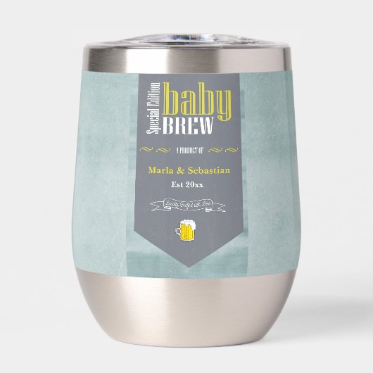Speciaal Baby Brew Bier Label Funny Shower (Voorkant)