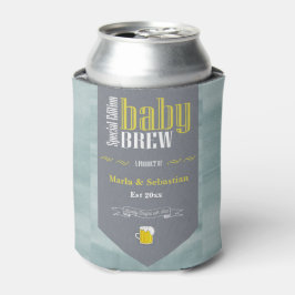 Speciaal Baby Brew Bier Label Funny Shower Blikjeskoeler