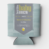 Speciaal Baby Brew Bier Label Funny Shower Blikjeskoeler (Voorkant)