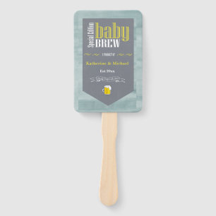 Speciaal Baby Brew Bier Label Funny Shower Handwaaier