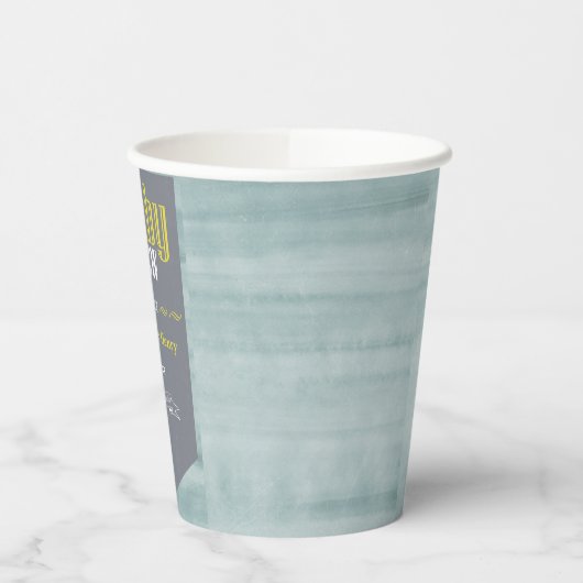 Speciaal Baby Brew Bier Label Funny Shower Papieren Bekers (Links)