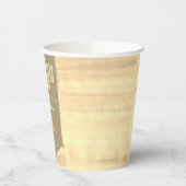 Speciaal Baby Brew Bier Label Funny Shower Papieren Bekers (Links)