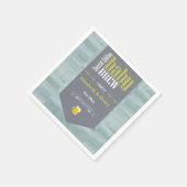 Speciaal Baby Brew Bier Label Funny Shower Servet (Hoek)