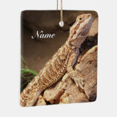 Speciaal Baby gebogen dragon Lizard Keramisch Ornament (Rechts)